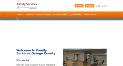 Desktop Screenshot of familyservicesoc.org