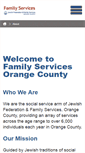 Mobile Screenshot of familyservicesoc.org