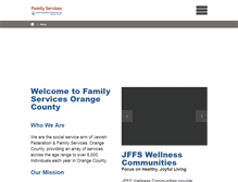 Tablet Screenshot of familyservicesoc.org